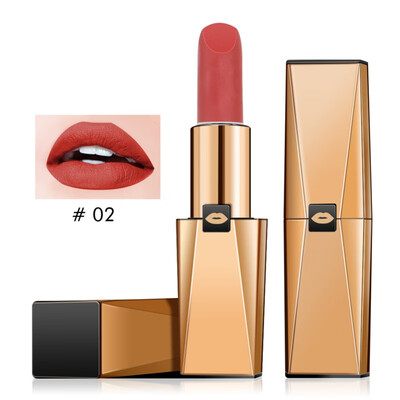 

Natural Sexy Color Red Lipsticks Matte Velvet Lipstick Waterproof Makeup Pigment Matte Lipsticks Arrival