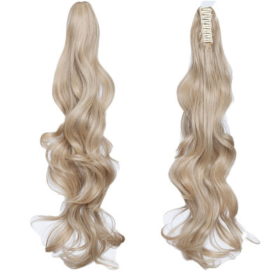 

Long Thick Claw Jaw Ponytail Big Straight Wave Clip in Pony Tail Hair Extension Extensions