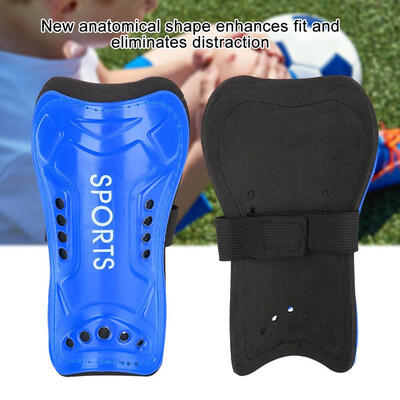 

Greensen A Pair Child Football Shin Pads Training Leg Guards Sport Safety Protector Adjustable Strap