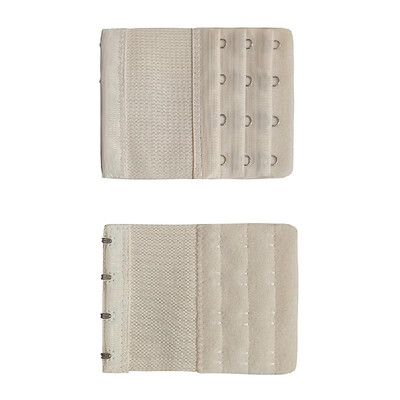 

Women 5PCS Bra Extension Buckle 4 Hook 3 Rows Adjustable Intimates Lengthened Bra Extenders