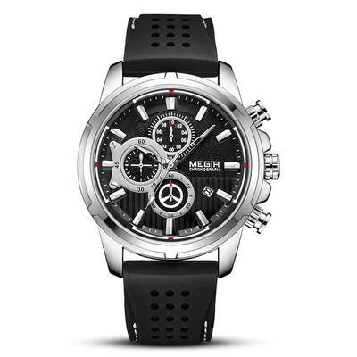 

MEGIR 2101 Mens Analog Quartz Sport Waterproof Watches Men Luxury Business Watch