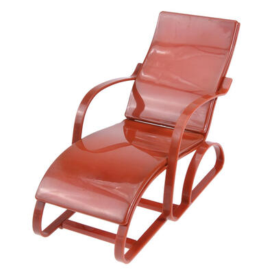 

Beach Lounge Chair for Girls Doll Dream House Gardan Furniture Accessories