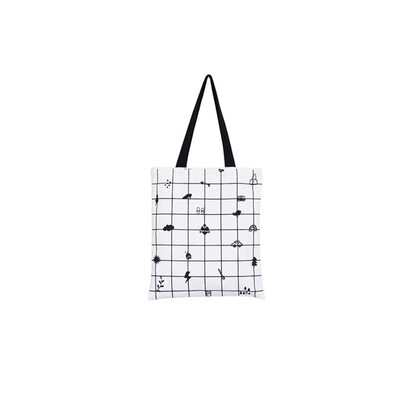

Tailored Women Shoulder Atrap Canvas Cloth Backpack Shopping Bag Travel Bag BK