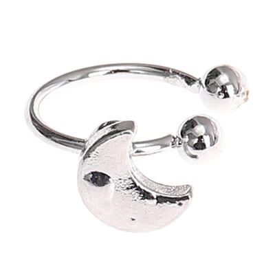 

Summer Moon Ear Bones Clips Earrings Ear Cuff Woman Fashion Bohemia Style Beauty