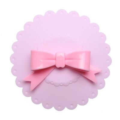 

Bowknot Dustproof Reusable Cup Silicone Lid Cup Cover Seal Cover