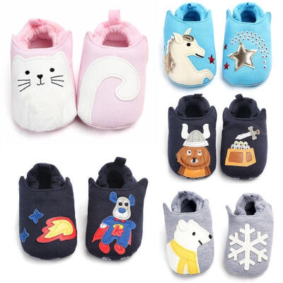 

Baby Kids Toddler Cartoon Socks Anti-slip Sock Shoes Boots Floor Slipper Socks