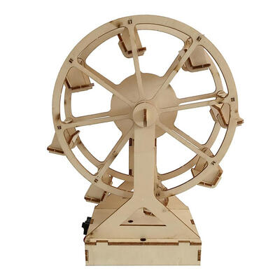 

DIY Wooden Ferris Wheel Model Materials Kit Science Experiment Assemble Toy