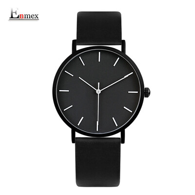 

Enmex simple design elegant temperament watches stereo simple ladies temperament watches