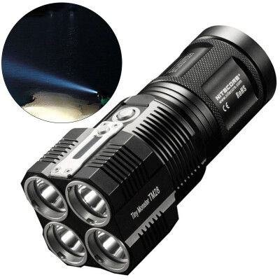 

Nitecore TM28 6000 Lumen Tiny Light Rechargeable LED Flashlight Without Battery