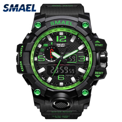 

Gobestart Casual Mens Multi-Function Dual Display Dial Outdoor Waterproof Sports Watch