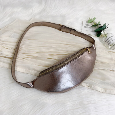 

Tailored Unisex Fashion Pure Color Zipper Leather Shoulder Bags Crossbody Bag Chest Bags
