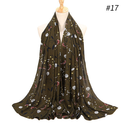 

New Muslim printed seersucker womens headscarf wholesale hot back to the national hood headscarf accessories
