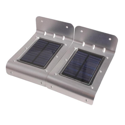 

2pcs 16LED Waterproof Motion Sensor Solar Wall Light Yard Garden Safe Lamp