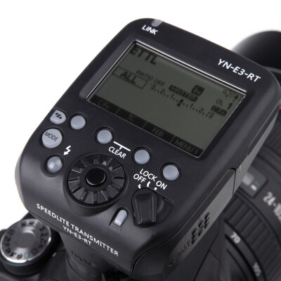 

YN-E3-RT Yongnuo Flash Speedlite Transmitter Compatible with 600EX-RT for Canon DSLR Cameras