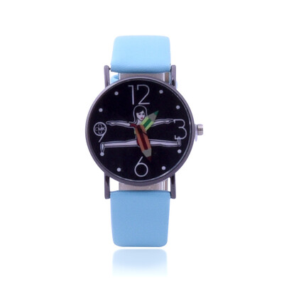 

New ladies creative gymnastics sports dial quartz