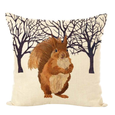 

Animal Pattern Cushion Cover Special Throw Pillow Case Beauty Square Home Sofa Decoration