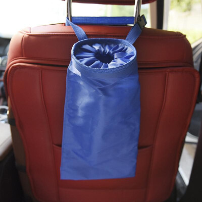 

Auto Accessories Wholesale Car Garbage Bag Seat Back Storage Bag Environmentally Friendly Washing Amazon Hot Sale 35g Royal