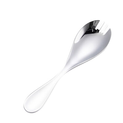 

Toponeto Stainless Steel Spoon Handle Spoons Flatware Baby Spoon Tools Kitchen