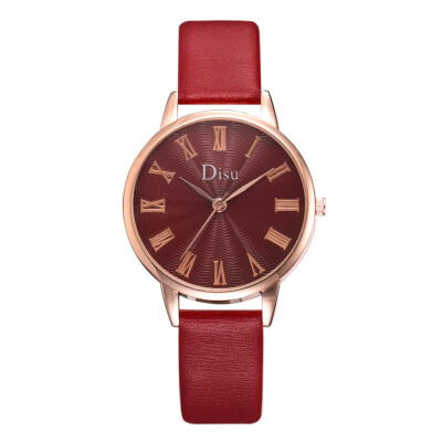 

Womens watch 2019 new pu strap simple fashion watch trend ladies watch