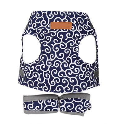 

Japanese Style Pet Dog Cat Harness Vest Collar Outdoor Walking Leash Set