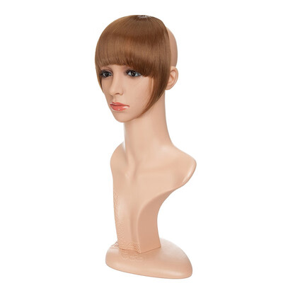 

Hair Bangs Clip in Hair Extensions Front Neat Bang Fringe One Piece Striaght Hairpiece Accessories