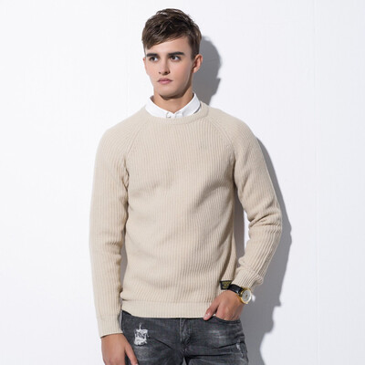 

Toponeto Mens Winter Casual Long Sleeve Knitting Solid Color Sweaters Tops Blouse