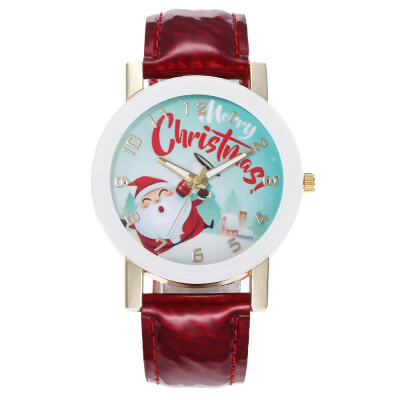 

New Santa Claus digital scale belt watch for men&women digital scale watch