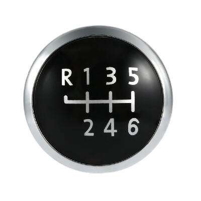 

5 Speed Gear Knob Badge Emblem Cap Knob Cover Replacement for VW T5 Transporter 2003-2010