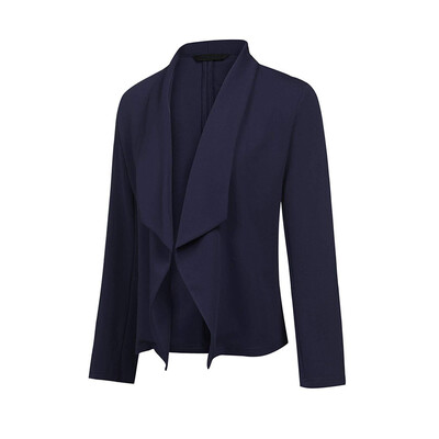 

Toponeto Women Long Sleeve Solid Cardigan Elegant With Belt Slim Coat