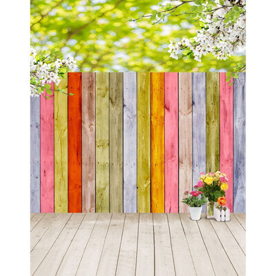 

Spring Wall Photo Backdrop 57FT Vinyl Fabric Cloth Digital Printing Photo Background s-2184