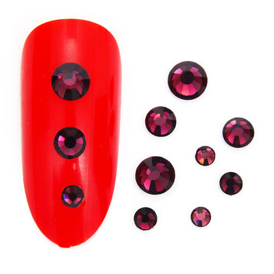 

Toponeto Mixed Round Thin Nail Art Glitter Paillette Nail TipGel Polish Decoration