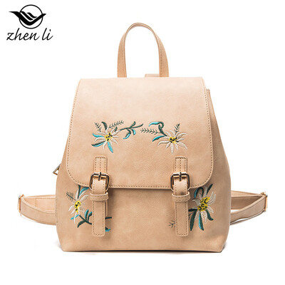 

Japanese style PU leather womens new embroidered bag explosion shoulder bag