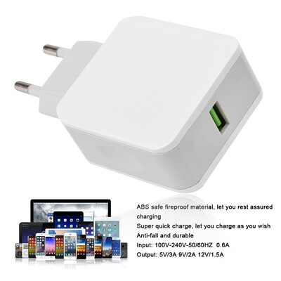 

Greensen HB13B Quick Fast Chager Recharger European EU Plug 100-240V charger head EU recharger