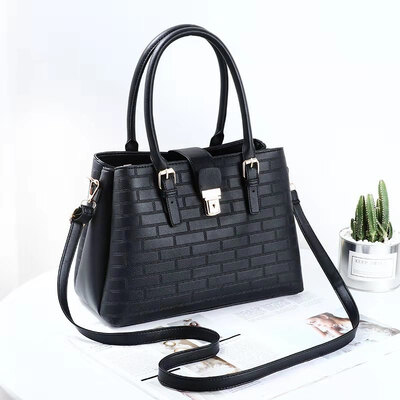 

2019 summer new European&American big bag shoulder bag simple handbag diagonal bag fashion handbag