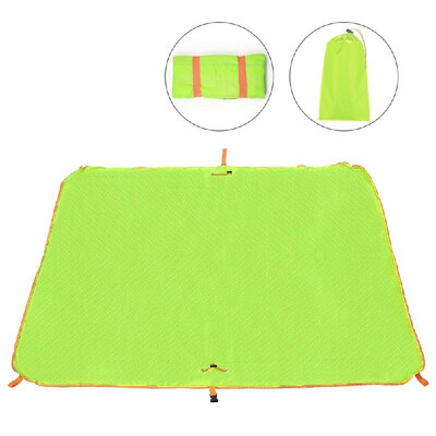 

2-IN-1 Camping Blanket Picnic Ground Tarp Traveling Hiking Beach Park Ground Mat Water Repellent Camping Storage Bag