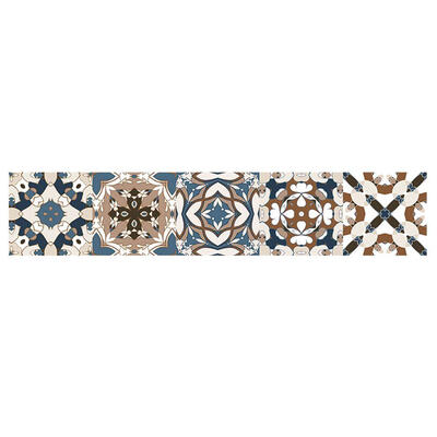 

European Retro Tiles Wall Stickers Self-adhesive Decal for Bedroom Decor