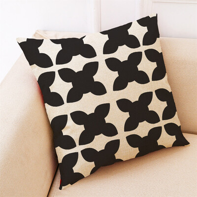 

〖Follure〗Home Decor Cushion Cover Black And White Style Throw Pillowcase Pillow Covers