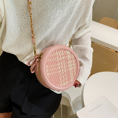 

Ins super fire wild small bag female bag 2019 new fashion shoulder bag summer small fresh chain Messenger bag