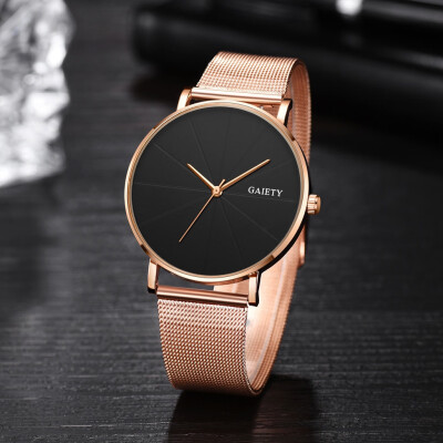 

Gobestart Fashion Casual Unobtrusive Simple Single Business Net With Strap Mens Watch