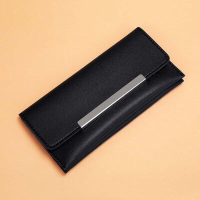 

Tailored Womens Fashion Solid Color Wallet Casual Clutch Bag Multi-Card