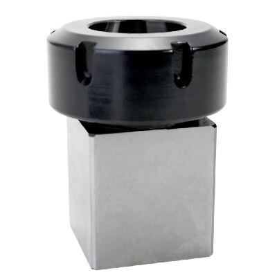 

ER40 Square Collet Chuck Block Holder CNC Tool Hard Steel For Lathe Engraving Machine Hole Drilling
