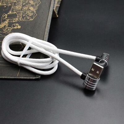

Right Angle Charging Cable 24A Fast Charging Cord For HTC Samsung IPHONE-MICRO USB