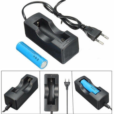 

3800mAH BRC 37v 18650 Battery Rechargeable Li-ion Battery Power EU Charger