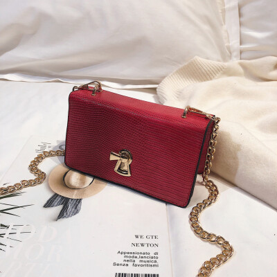 

Tailored Women Retro Serpentine Vintage Leather Bags Shoulder Bag Chain Messenger Bags