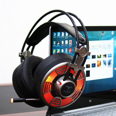 

V10 Game Headset Wired Headphone Gaming Headphone USB 35mm Led Light For Computer