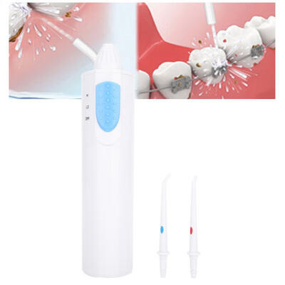

Greensen Portable Dental Water Flosser Oral Irrigator Washable Manual Water Floss Irrigation