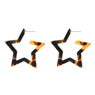 

EK480 Fashion ZA Resin Drop Earring For Women Wedding Jewelry Boho Elegant Shiny Dangle Statement Earrings Christmas Gifts