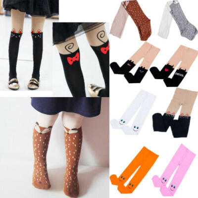 

UK Baby Kid Girl Cotton Warm Tights Socks Stockings Pants Hosiery Pantyhose