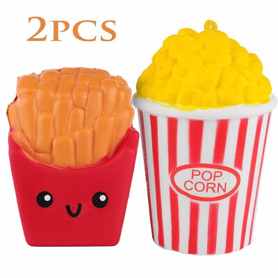 

Outdoor Squishy Jumbo Kawaii Popcorn & French fries