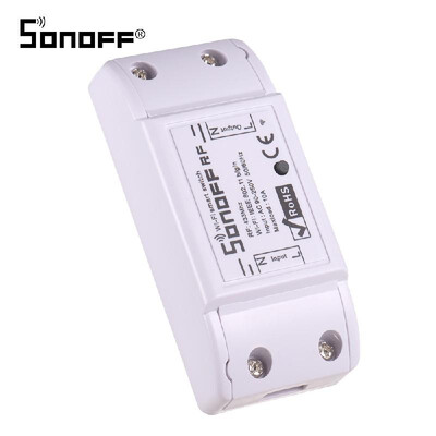 

Sonoff RF WiFi Smart Switch Wireless Smart Home Wifi Remote Controller APP Control Work with Google Alexa Google Home for iOS Andr